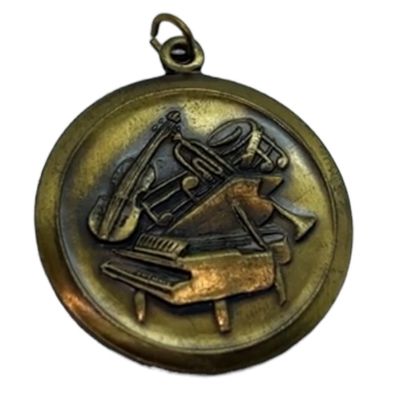 MUSICAL INSTRUMENT PENDANT CHARM PIANO, VIOLIN, SAXOPHONE, NOTOS - Picture 6 of 11